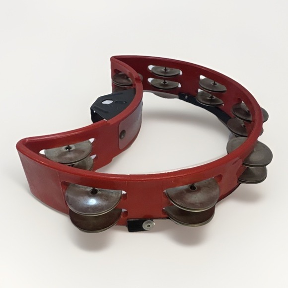 Rhythm Tech Tambourine, RED, Regular (DST 30) - Picture 3 of 5